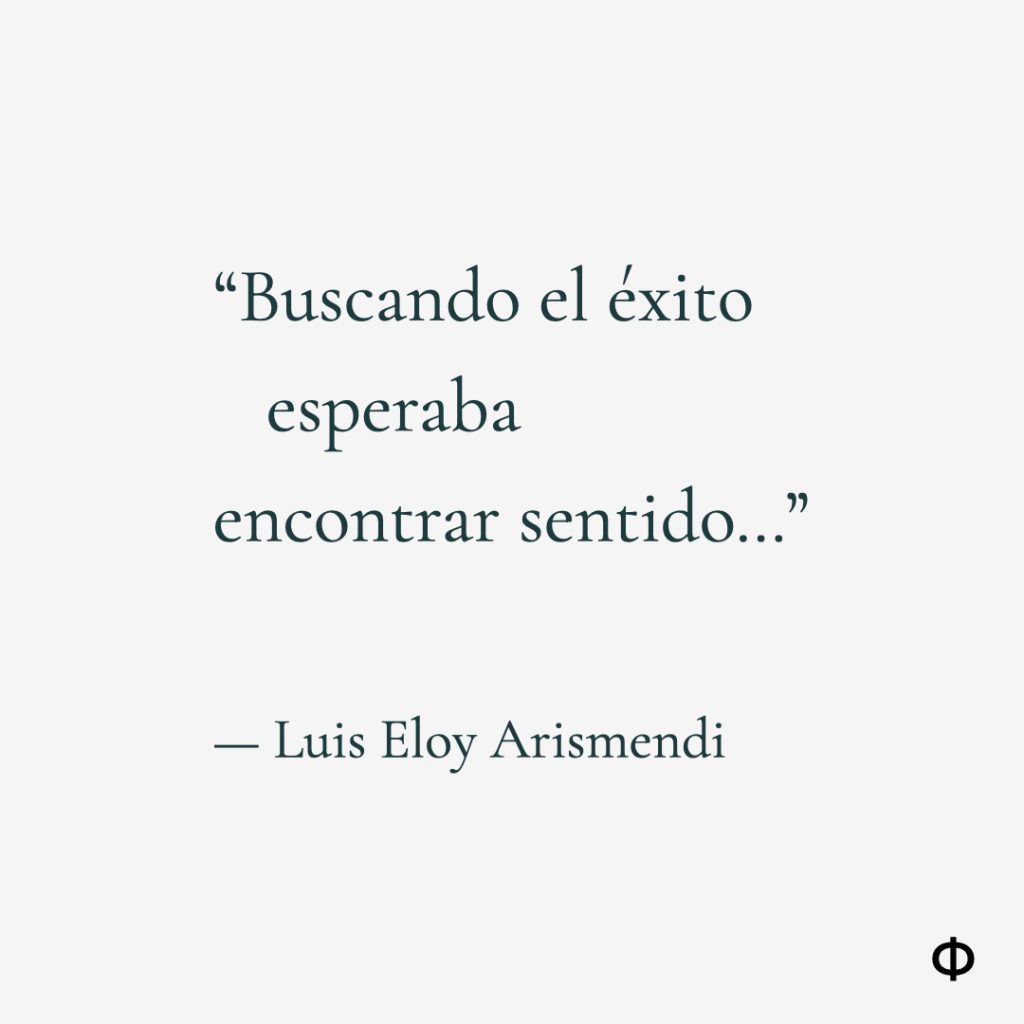 cita la mentira del exito